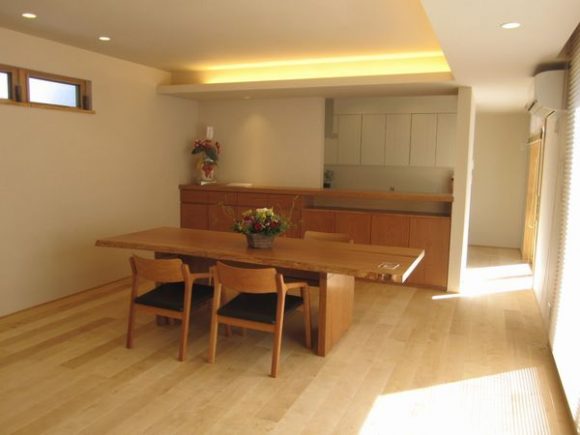 ブラックチェリーダイニングテーブル